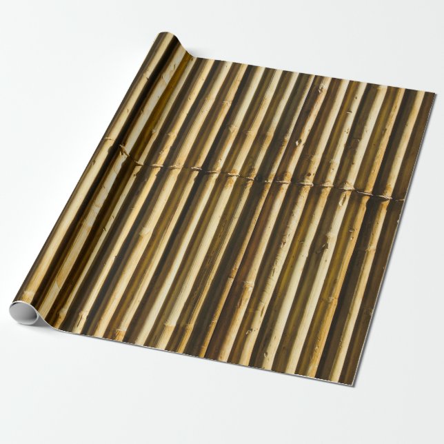 Papier Cadeau panneau en bois Brown (Déroulé)