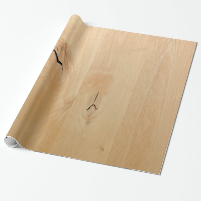 Papier Cadeau Panneau léger lisse en bois d'érable (Déroulé)