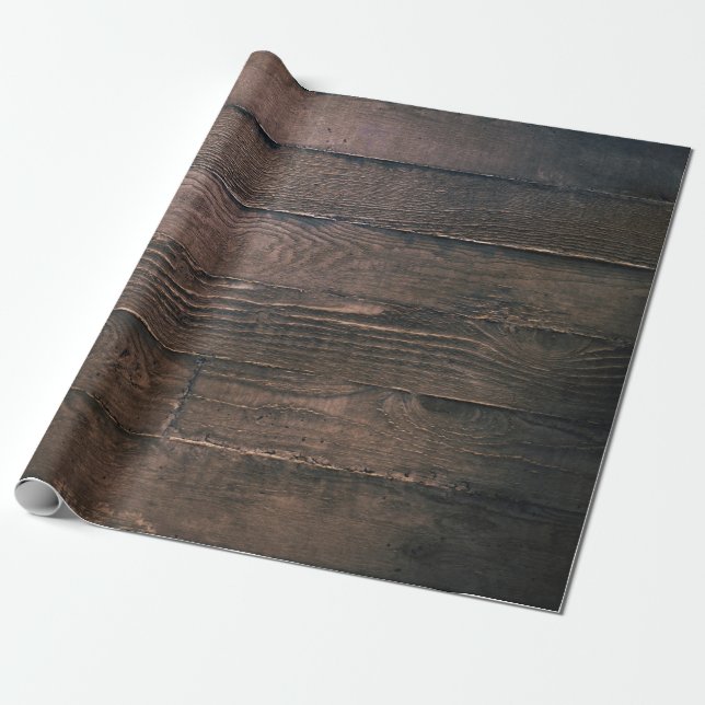 Papier Cadeau Panneaux Brown (Déroulé)
