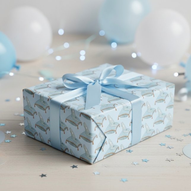 Papier Cadeau Pantoufle de verre (Créateur téléchargé)