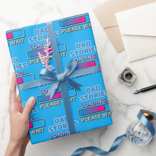 Papier Cadeau Papa Histoires Chargement Veuillez Patienter