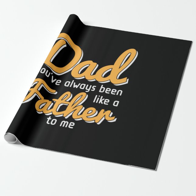 Papier Cadeau Papa M'A Donné Un Père (Déroulé)