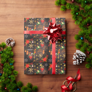Papier Cadeau Papel de Regalo Elegante moderno en Mosaico 