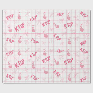 Papier Cadeau Papel De Regalo K-pop Rosa