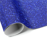 Papier Cadeau Papier à enveloppement bleu Parties scintillant de<br><div class="desc">Élégance et simplicité</div>