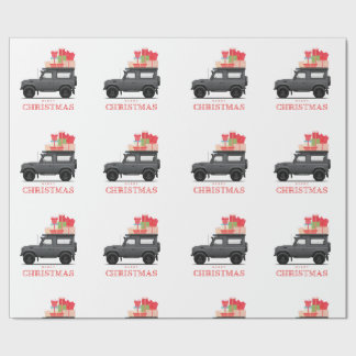 Papier Cadeau Papier à enveloppement brillant de 30 po x 6 pi