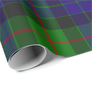 Papier Cadeau Papier à enveloppement Clan Gunn Tartan