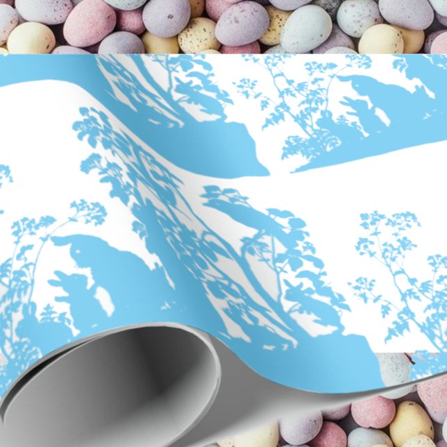 Papier Cadeau Papier à enveloppement de la famille Bunny (Créateur téléchargé)