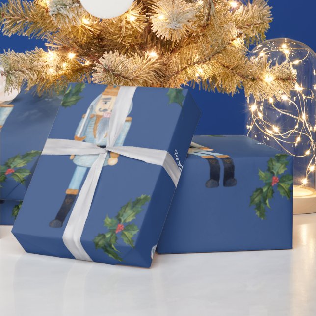 Papier Cadeau Papier à enveloppement de noisette festive (Vacances)