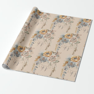 Papier Cadeau Papier à enveloppement floral