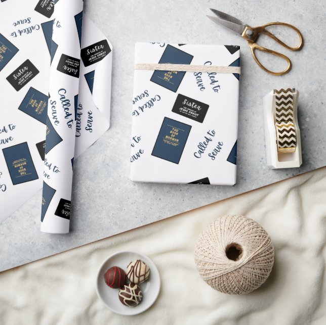 Papier Cadeau Papier à enveloppement missionnaire soeur (Artisanat)