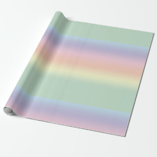 Papier Cadeau Papier à enveloppement pastel Rainbow
