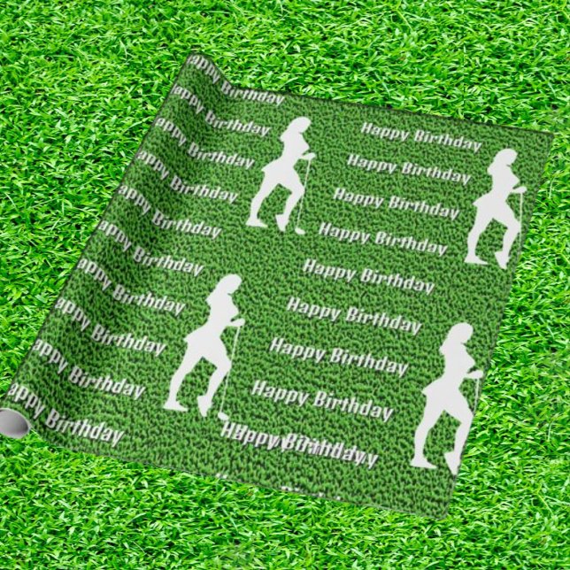 Papier Cadeau Papier à enveloppement vert dame (Wrap Your Gifts in Nature’s Elegance)