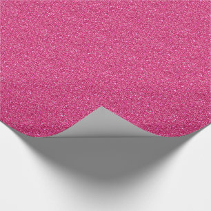 Papier Cadeau Papier à envelopper Parties scintillant rose Faux