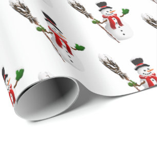 Papier Cadeau Papier à papier à enveloppement de Noël