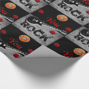 Papier Cadeau Papier à papier Rock Music