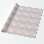Papier Cadeau Papier Abstrait d'enveloppement Iridescendant mode<br><div class="desc">Beau papier d'enveloppement Abstrait Iridescente moderne</div>