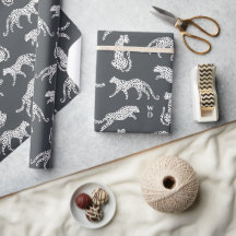 Papier Cadeau | Papier Cadeau à Motif de Guépard
