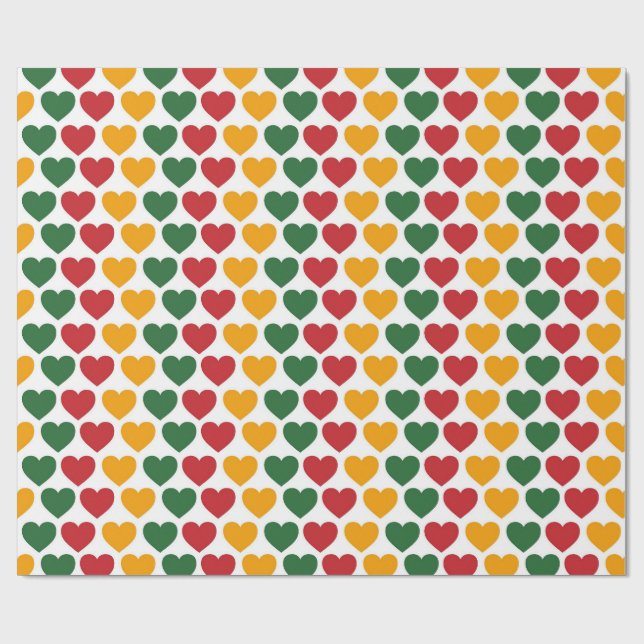 Papier Cadeau - Papier Cadeau Mois de l'Histoire d (Plat)
