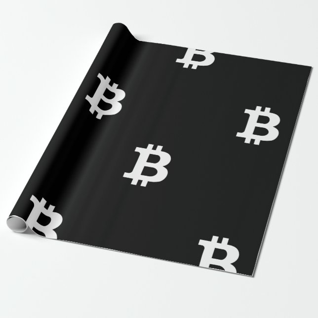 Papier Cadeau Papier Cool Bitcoin B (Déroulé)