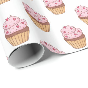Papier Cadeau Papier-Cupcake