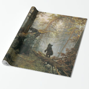 Papier Cadeau Papier d’emballage d’art forestier de Shiskin