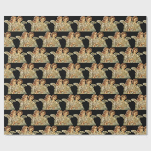 Papier Cadeau Papier de recouvrement d'anges