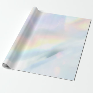 Papier Cadeau Papier de recouvrement holographique | Luxueux Mar