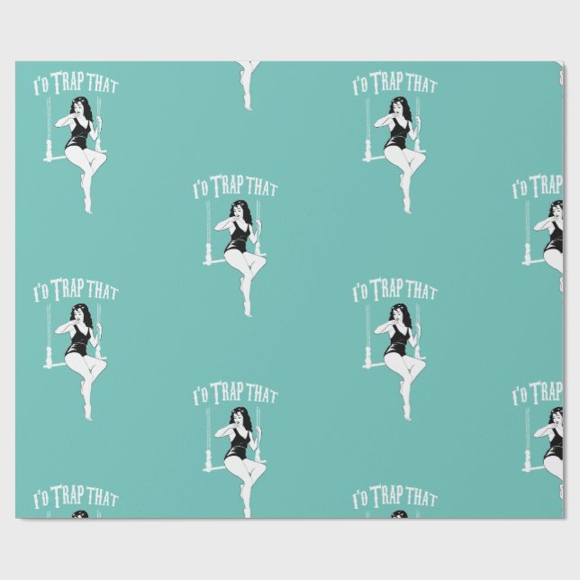 Papier Cadeau Papier de recouvrement unique - Trapeze (Plat)