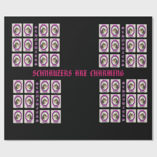 Papier Cadeau Papier de Wrpping de Schnauzer