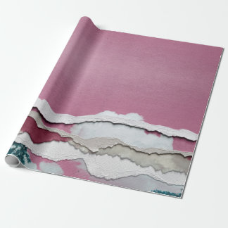 Papier Cadeau papier déchiré