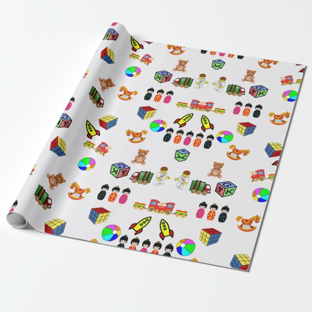 Papier Cadeau Papier d'emballage (Déroulé)