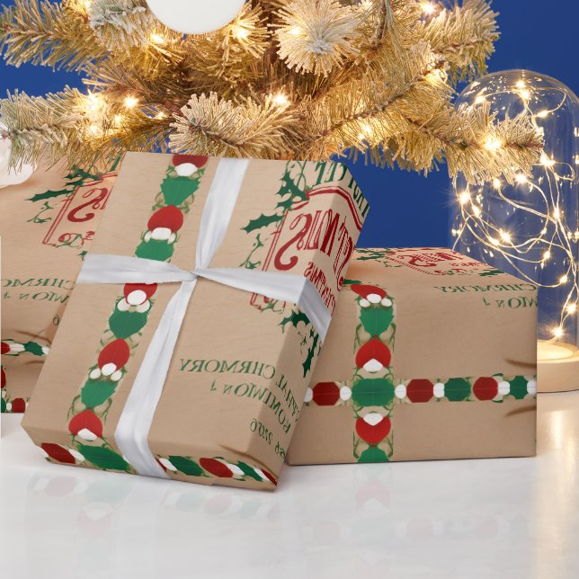 Papier Cadeau Papier d'emballage (Vacances)
