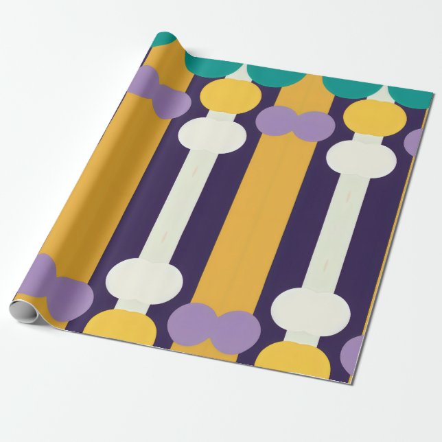 Papier Cadeau Papier d'emballage (Déroulé)