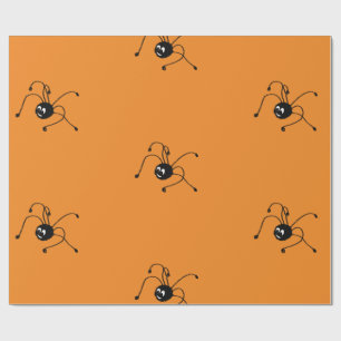 Papier Cadeau Papier d'emballage avec l'araignée