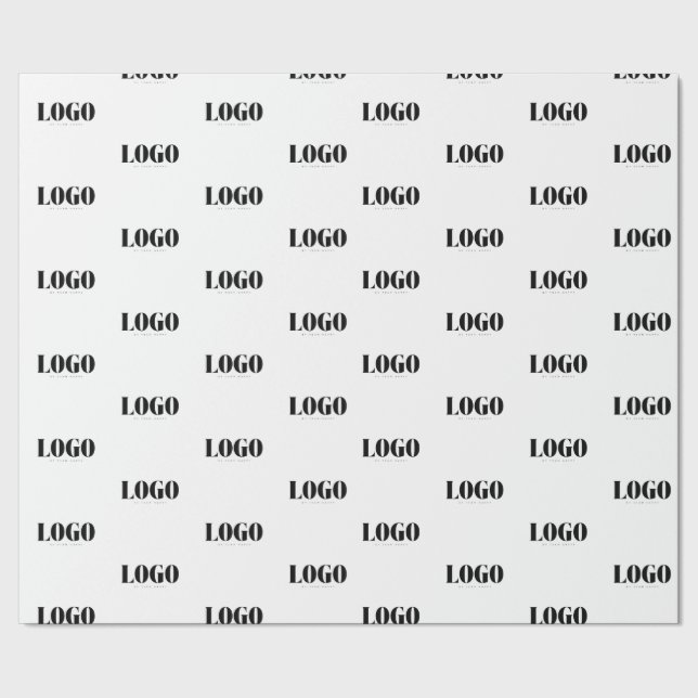 Papier Cadeau Papier d'emballage avec logo de société Emballage  (Couture)