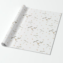 papier d'emballage avec un motif de feuille