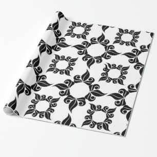 Papier Cadeau papier d'emballage baroque antique