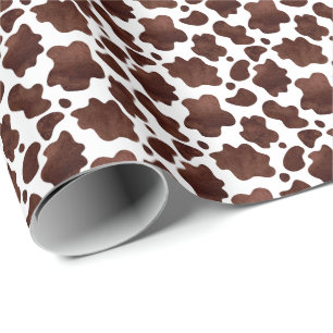 Papier Cadeau Papier d'emballage Brown pour vache