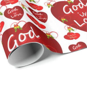 Papier Cadeau Papier d'emballage de la Saint-Valentin