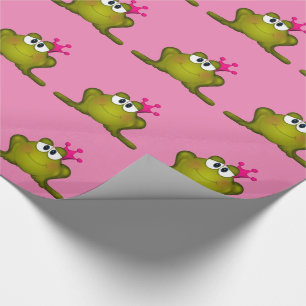 Papier Cadeau Papier d'emballage de princesse Frog