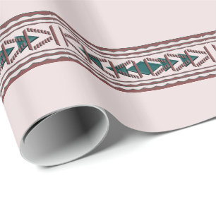 Papier Cadeau Papier d'emballage de tapisserie de sud-ouest