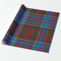 Papier d'emballage de tartan d'Anderson