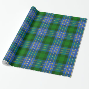 Papier Cadeau Papier d'emballage de tartan de Hughes