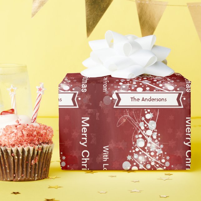 Papier Cadeau Papier d'emballage de vacances personnalisé (Fête d'anniversaire)