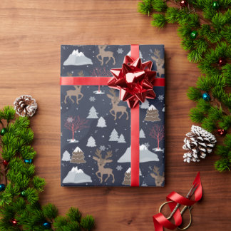 Papier Cadeau Papier d'emballage fantaisie