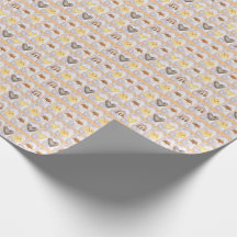 Papier d'emballage Fox