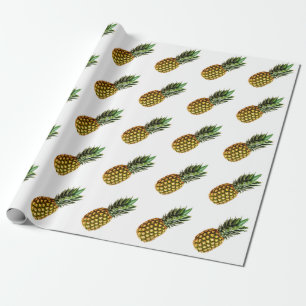 Papier Cadeau Papier d'emballage motif à ananas