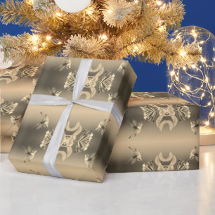 Papier Cadeau Papier d'emballage motif de colibri