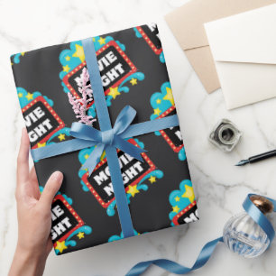 Papier Cadeau Papier d'emballage motif pour la nuit du film